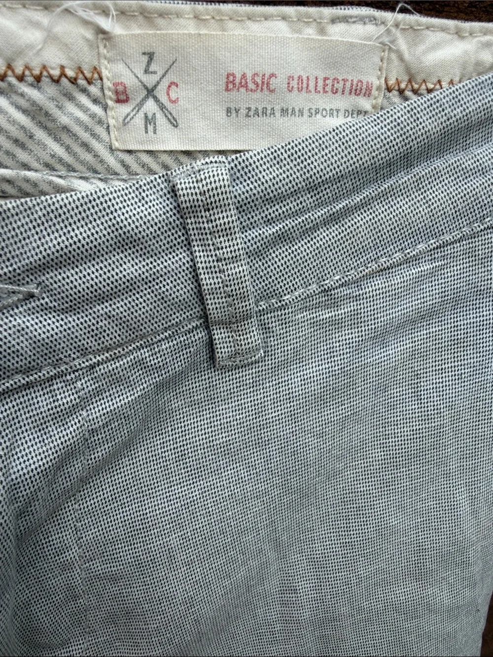 Zara Slim Light Beige/Taupe Chinos